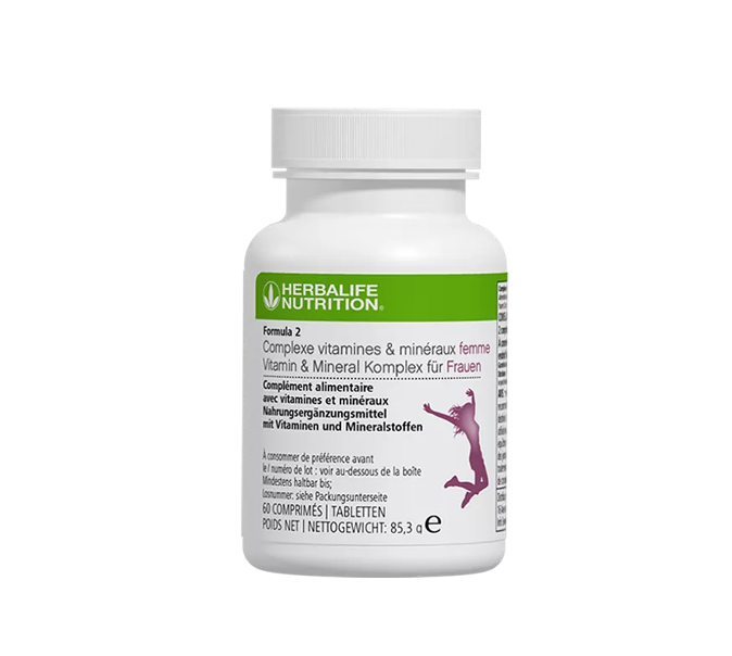 Formule 2 Complexe vitamines & minéraux femmes